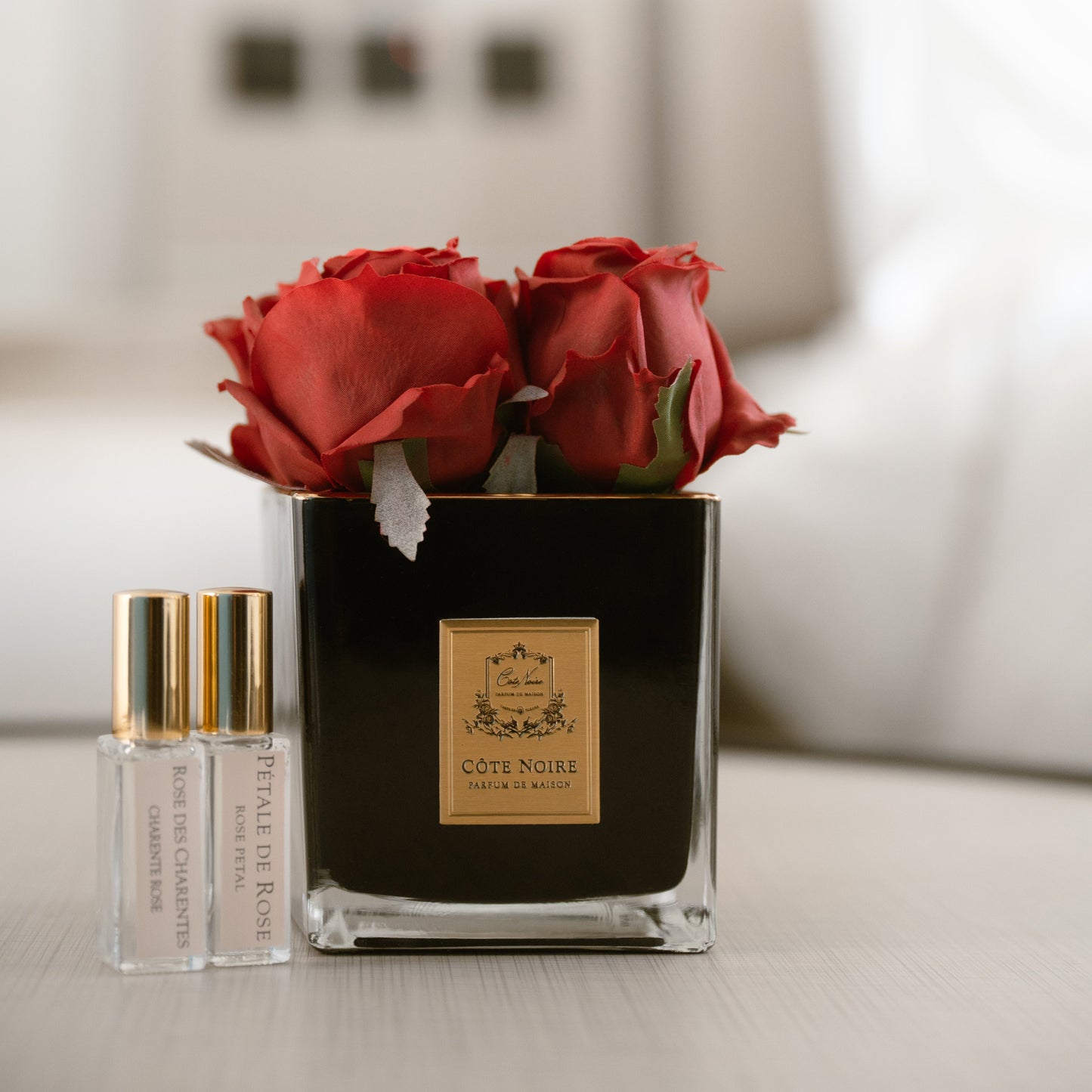 Red Roses Small Vase